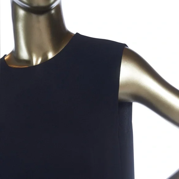 Prada black runway / collector’s feather detail sheath dress - size Small - Picture 4 of 5